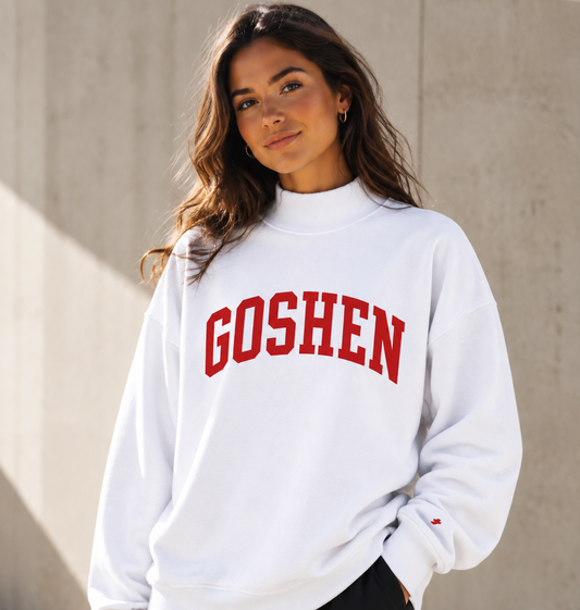 Goshen Diana Mock Neck