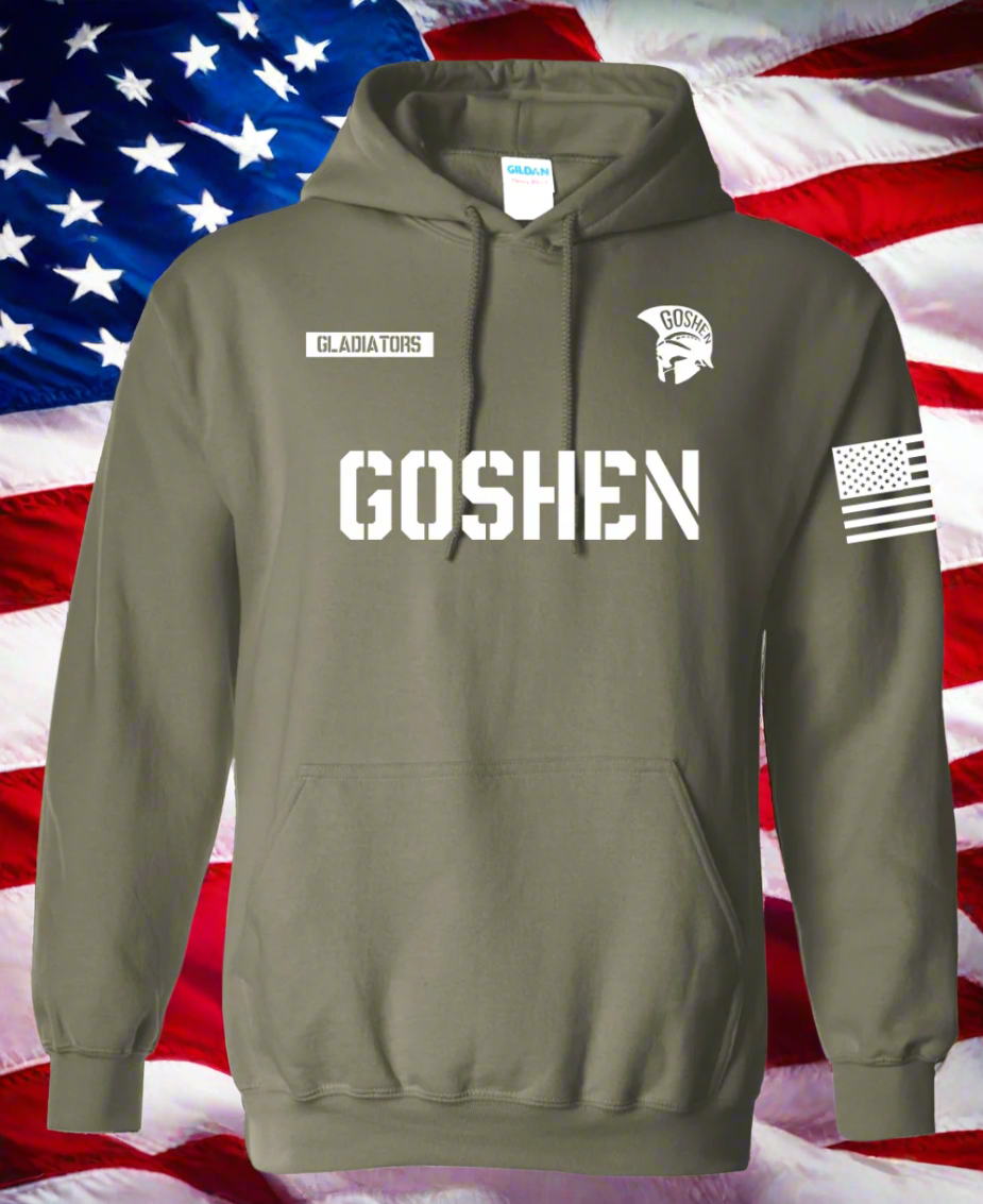 Goshen Military Tribute HeavyBlend Hooded Sweatshirt