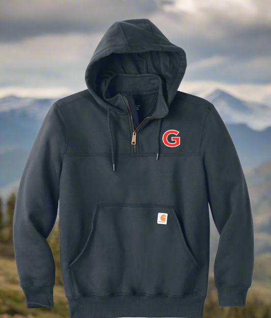 Carhartt ® Rain Defender ® Paxton Heavyweight Hooded Zip Mock Sweatshirt