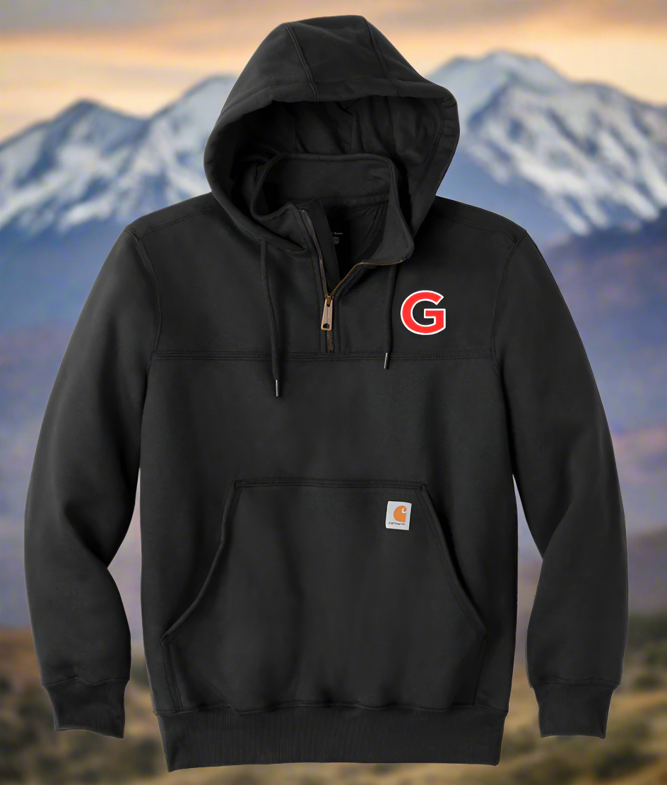 Carhartt ® Rain Defender ® Paxton Heavyweight Hooded Zip Mock Sweatshirt