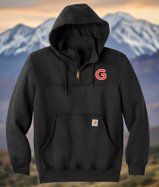 Carhartt ® Rain Defender ® Paxton Heavyweight Hooded Zip Mock Sweatshirt