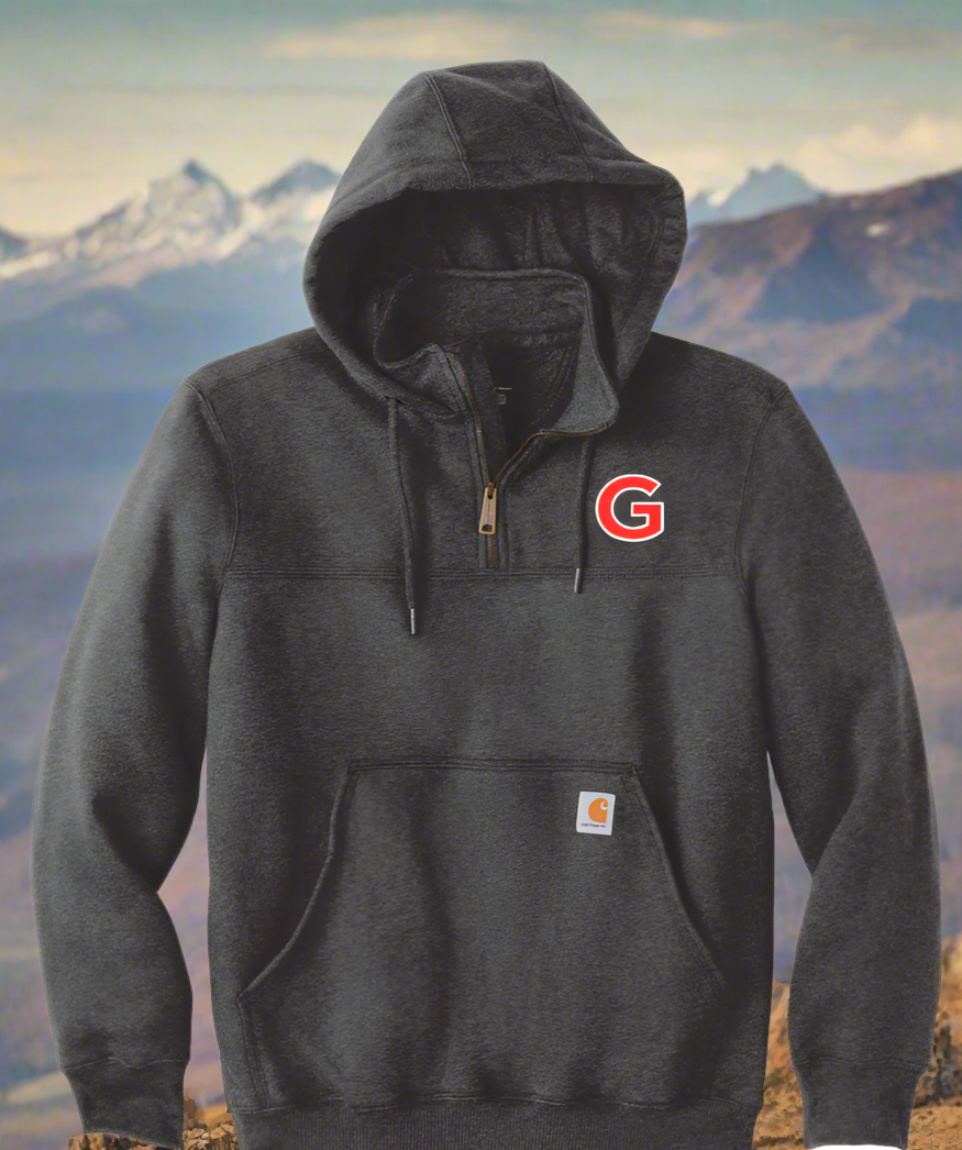 Carhartt ® Rain Defender ® Paxton Heavyweight Hooded Zip Mock Sweatshirt