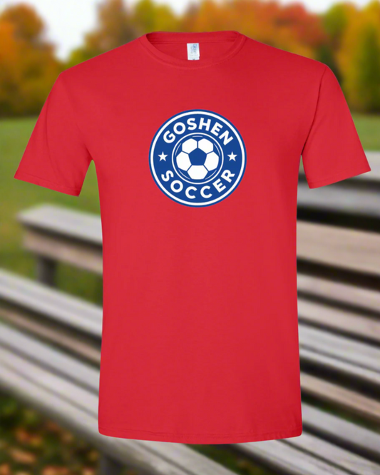 Goshen Soccer Badge Softstyle® T-Shirt